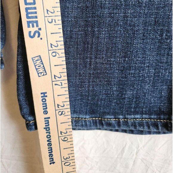 Levi's Jeans Women’s 32 (34x29) Blue Classic Straight Leg Mid Rise Western GUC - Picture 4 of 9